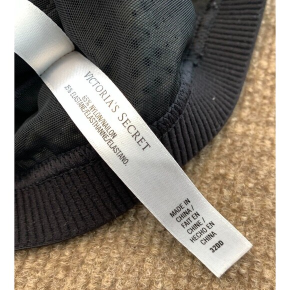 Victoria’s Secret VSX Sports Bra 32DD Tie Dye Pullover Crossback Wireless - Picture 3 of 3